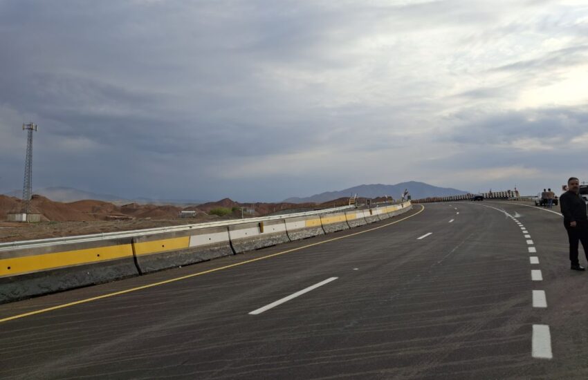 تقاطع غیرهمسطح خواجه–ورزقان افتتاح شد؛ گام بلند برای ایمنی جاده‌ای