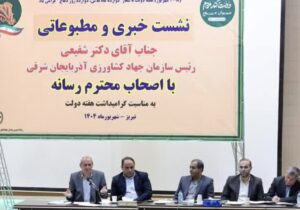 افتتاح ۶۰ پروژه کشاورزی در آذربایجان شرقی/علت گرانی مرغ چه بود؟
