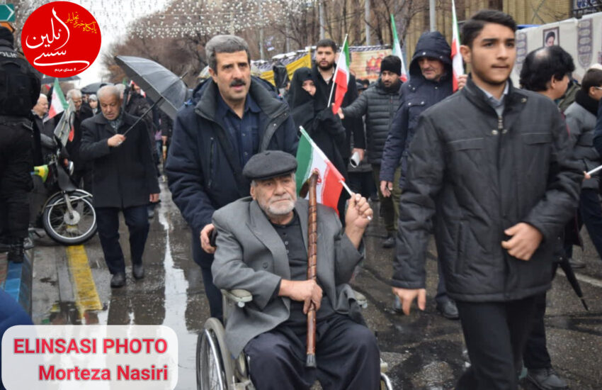 سیل غیرت در زیر باران؛ خیزش تماشایی تبریزی‌ها در ۲۲ بهمن